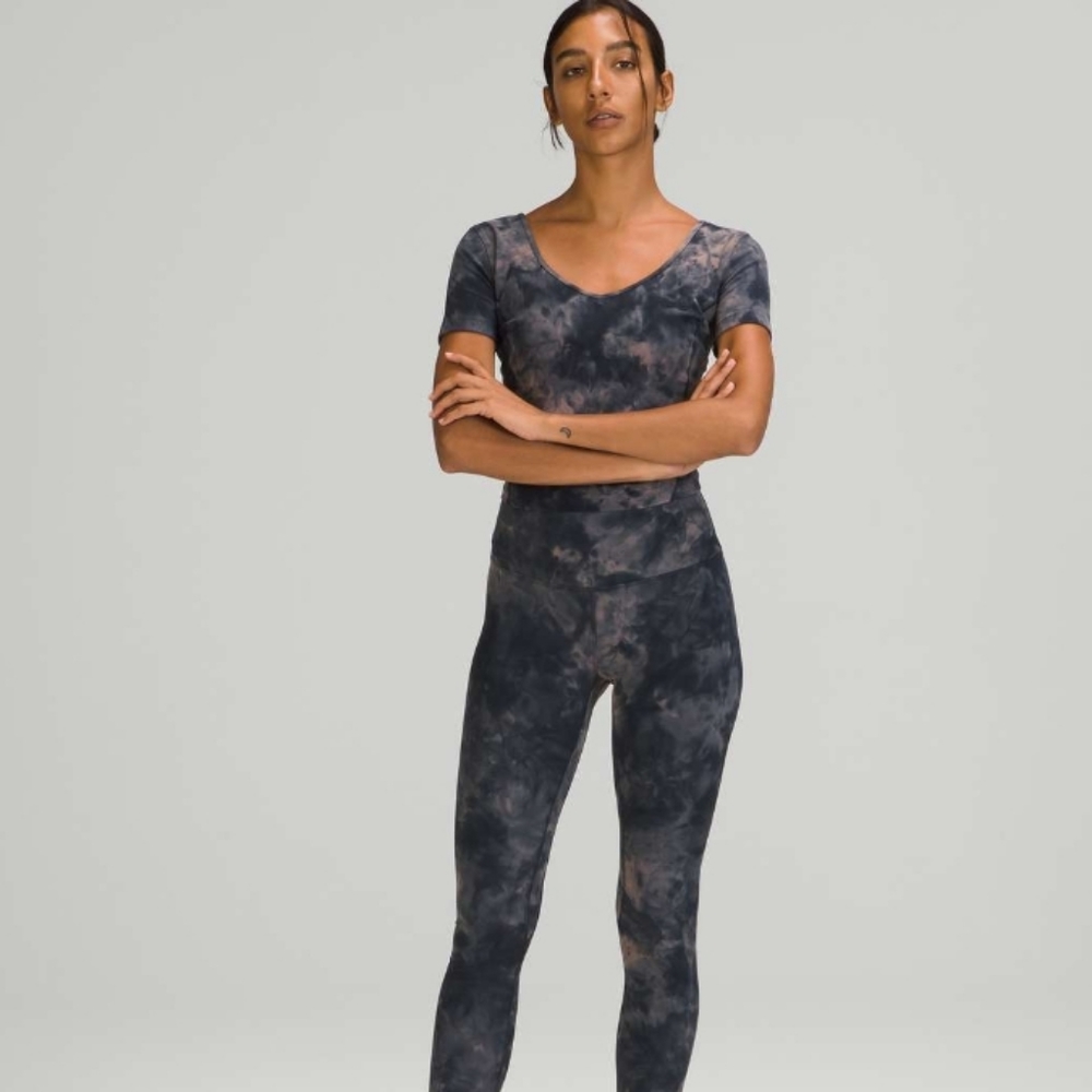 Lululemon Diamond Dye Top & Bottom Set
